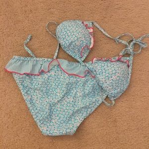 2 piece floral bikini